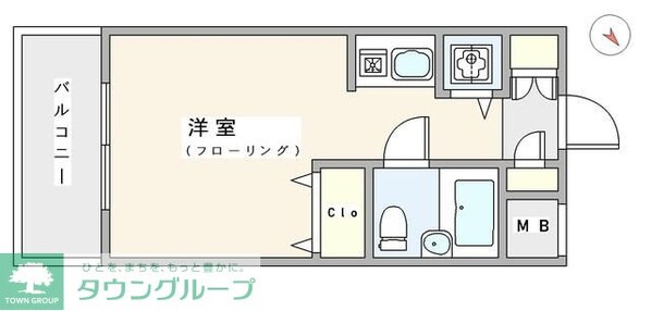 シティハイツ新大塚の物件間取画像